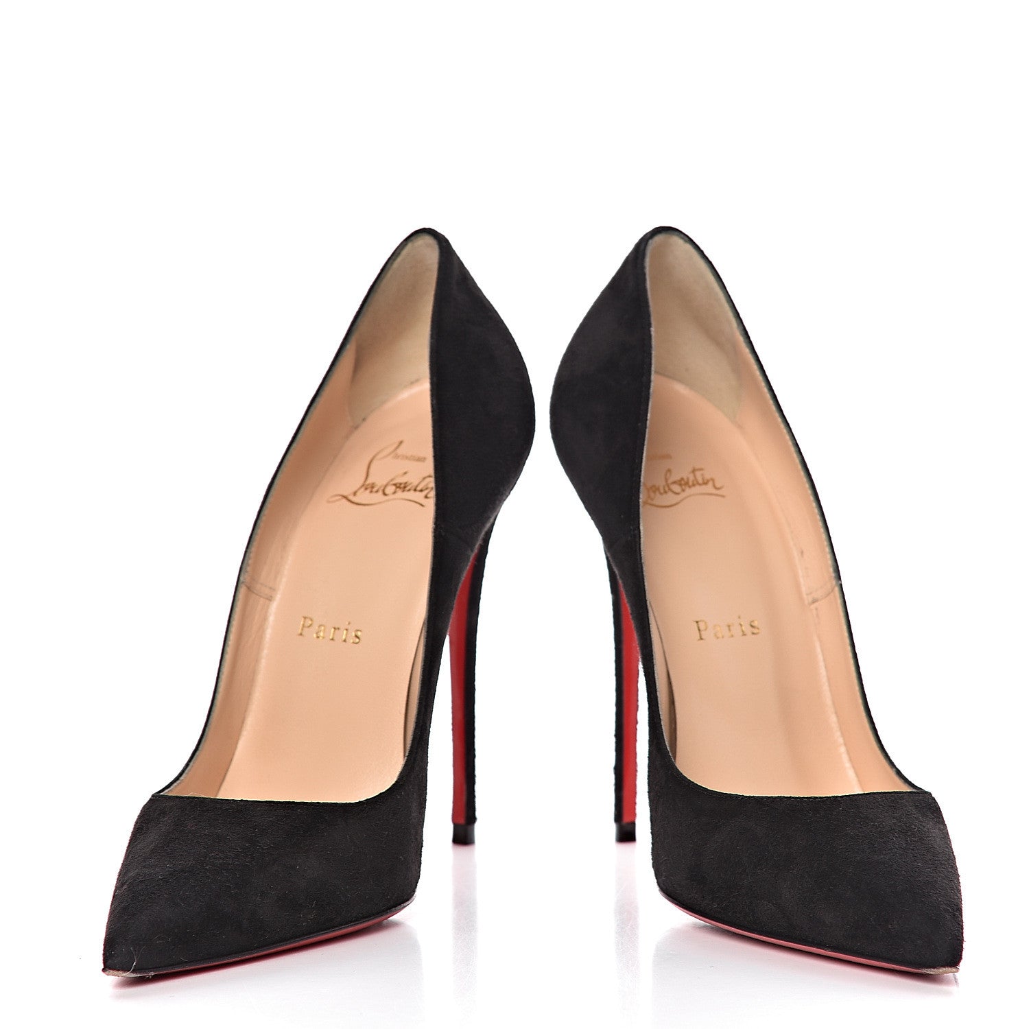 Christian Louboutin Veau Velours So Kate 120 Pumps 37 Black 10 of 12