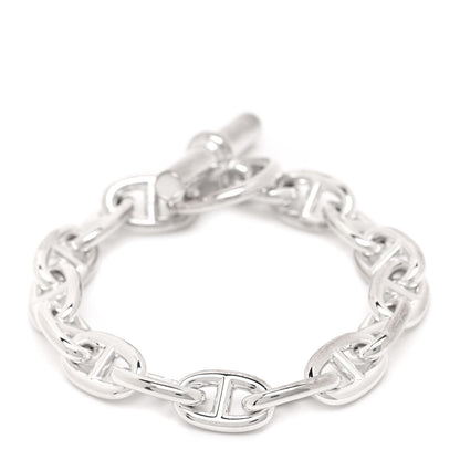 Hermes Sterling Silver MM Chaine d'Ancre Bracelet 1 of 6