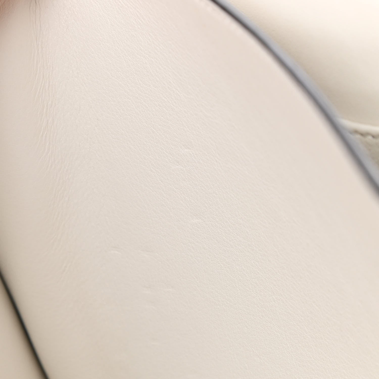 Celine Spazzolato Calfskin Medium Classic Box Flap Bag White 12 of 16