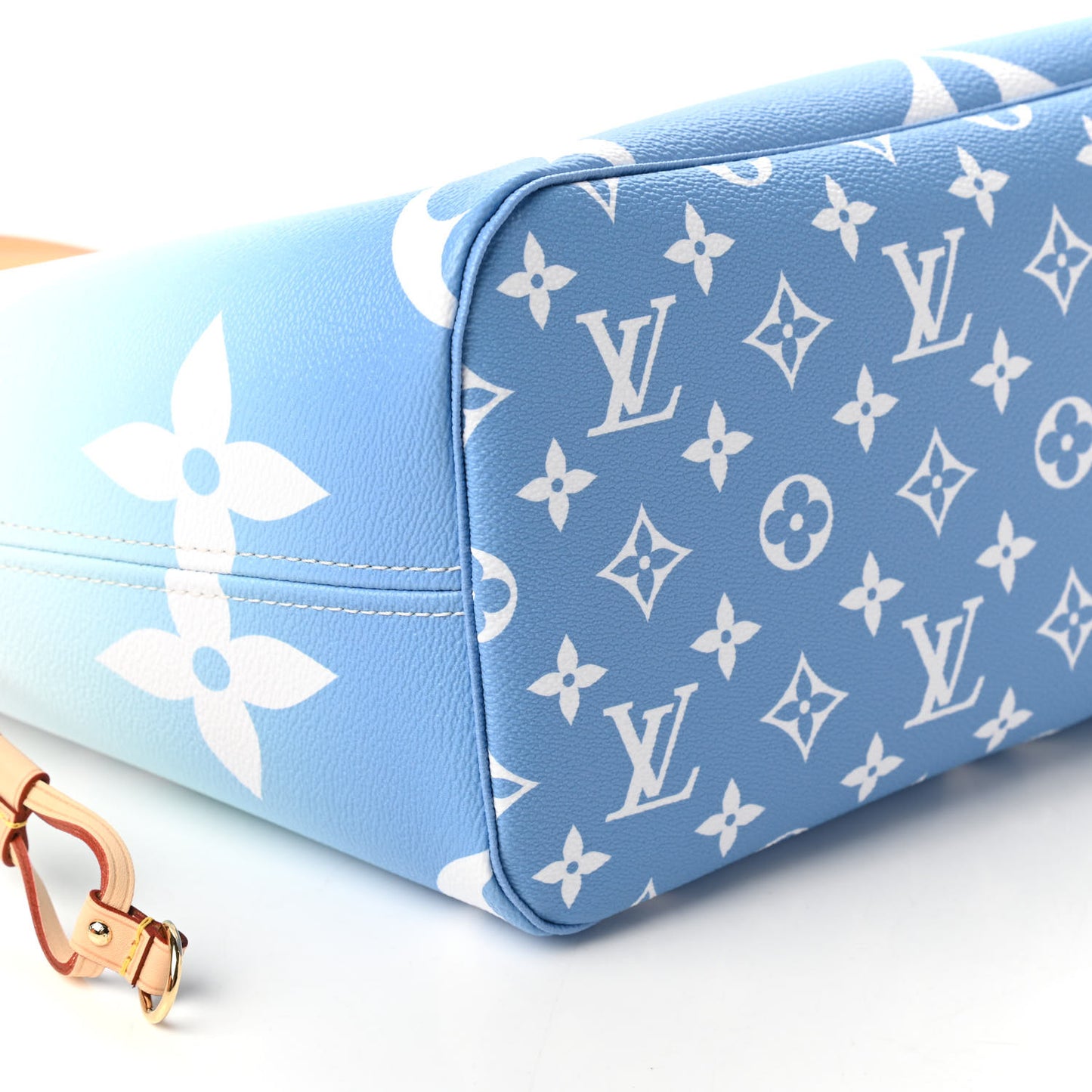 Monogram Giant By The Pool Neverfull MM Blue