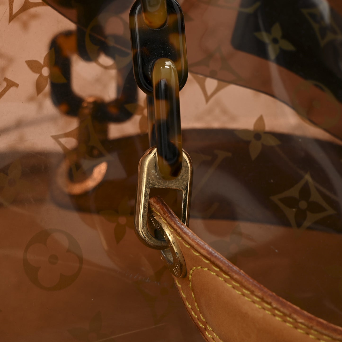 Vinyl Cabas Sac Ambre GM