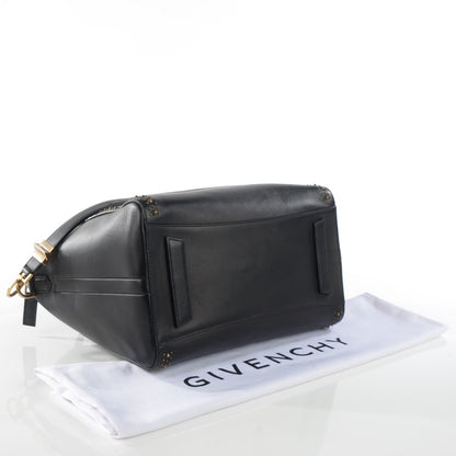Givenchy Calfskin Medium Studded Antigona Black 7 of 12