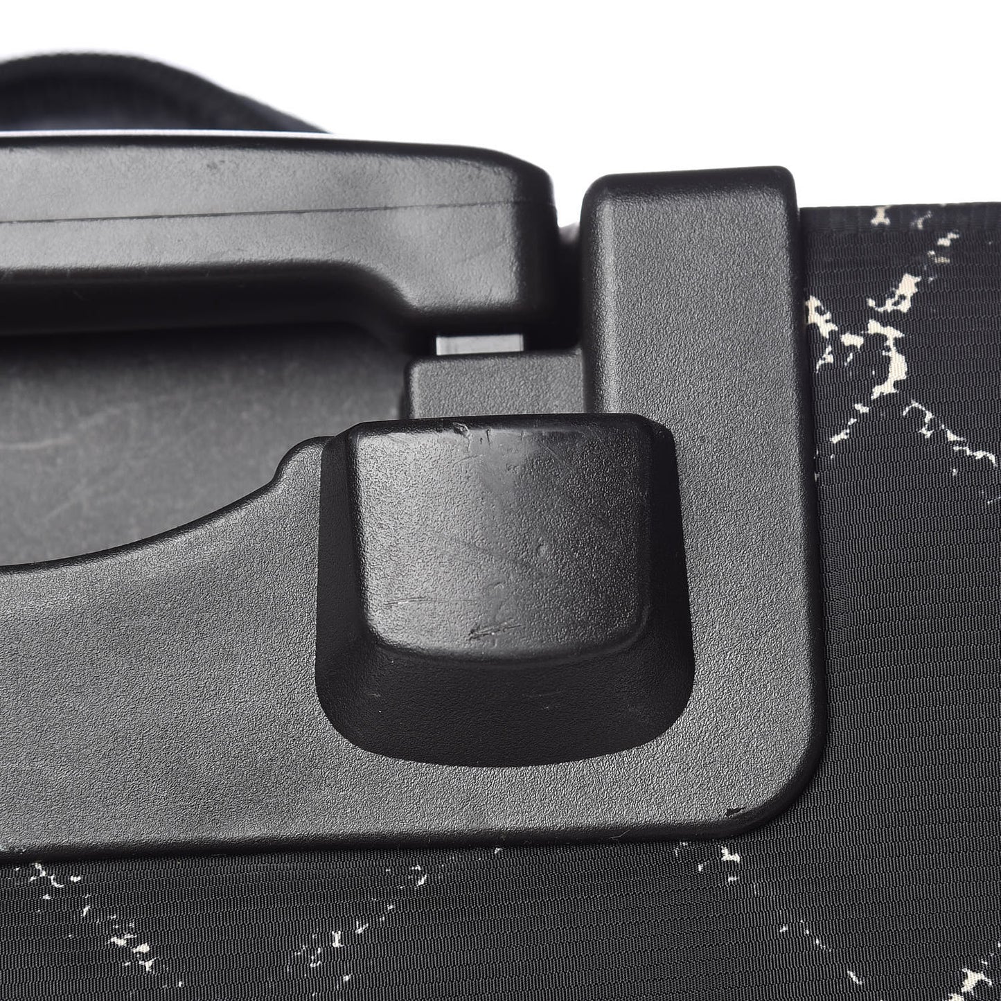 Nylon Travel Trolley Rolling Luggage Black