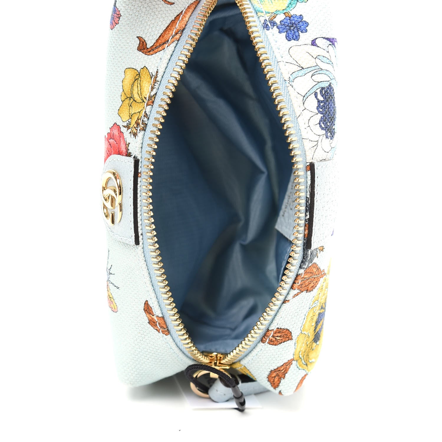 Gucci Canvas Flora GG Marmont Pouch Cosmetic Case Multicolor 5 of 8