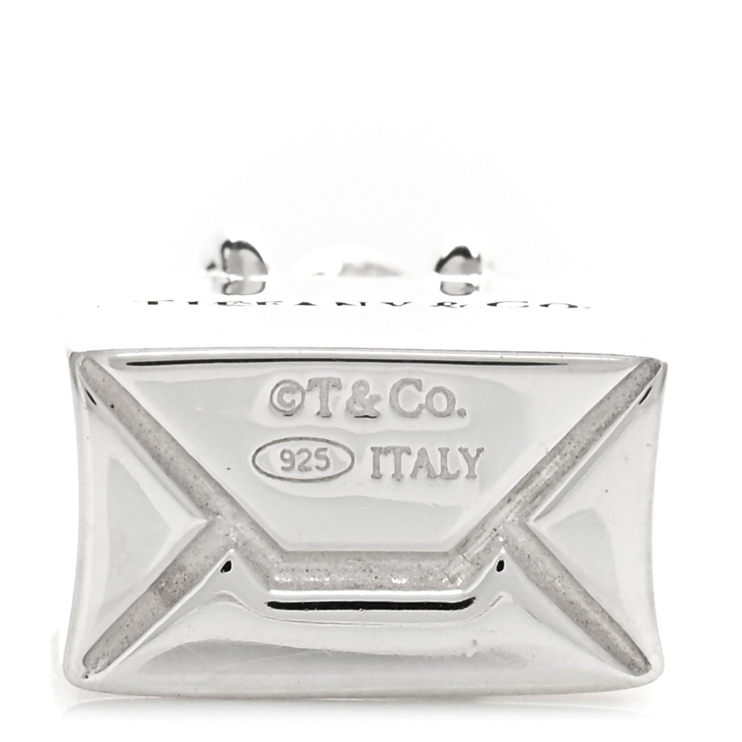 Tiffany Sterling Silver Shopping Bag Charm 3 of 3