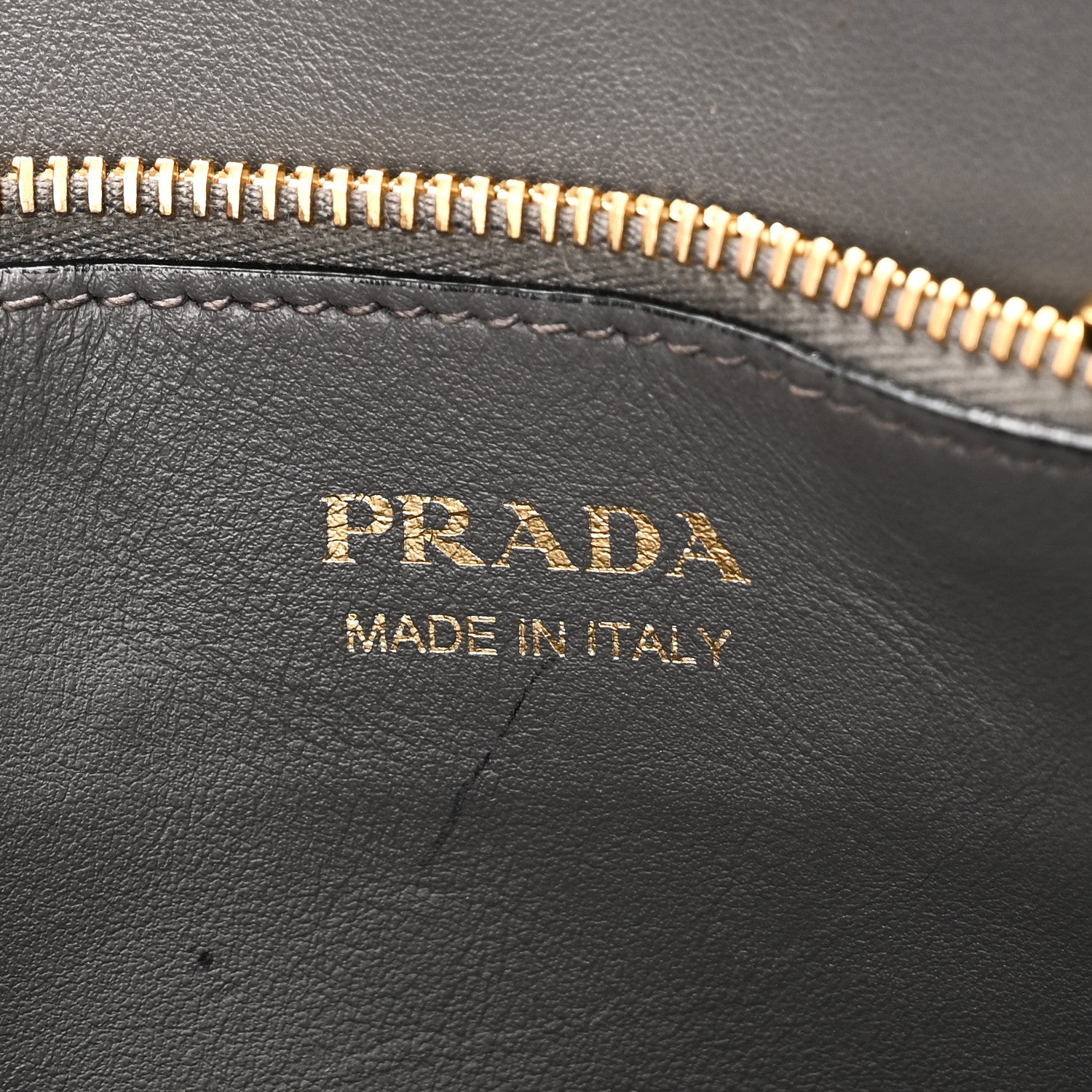 Prada Saffiano Cuir Calfskin Medium Monochrome Top Handle Tote Ardesia 6 of 12