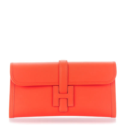 Hermes Swift Jige Elan 29 Clutch Capucine 1 of 7
