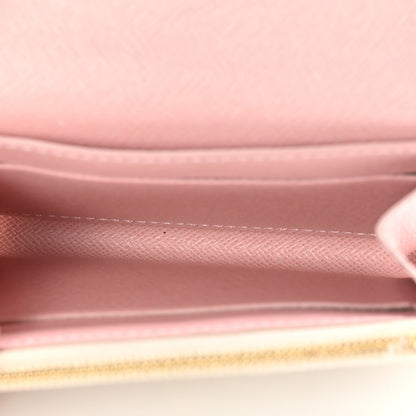 Louis Vuitton Damier Azur Rosalie Coin Purse Rose Ballerine 5 of 8