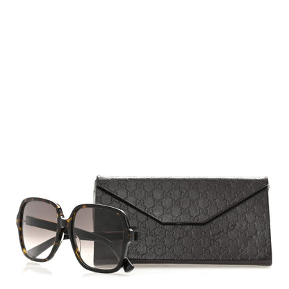 Gucci Oversized Square GG1189S Sunglasses Havana 9 of 9
