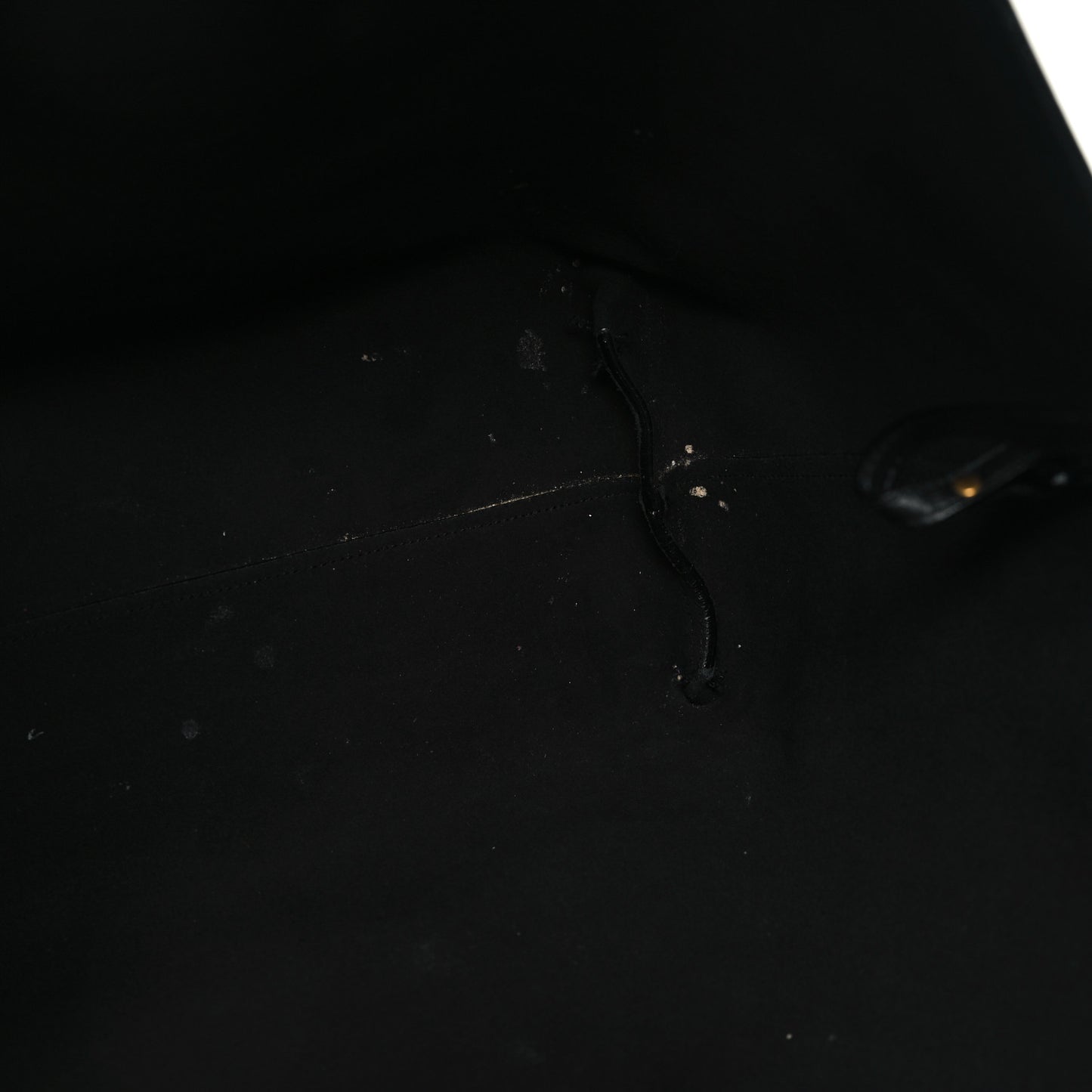 Calfskin Large Shopping Tote Black