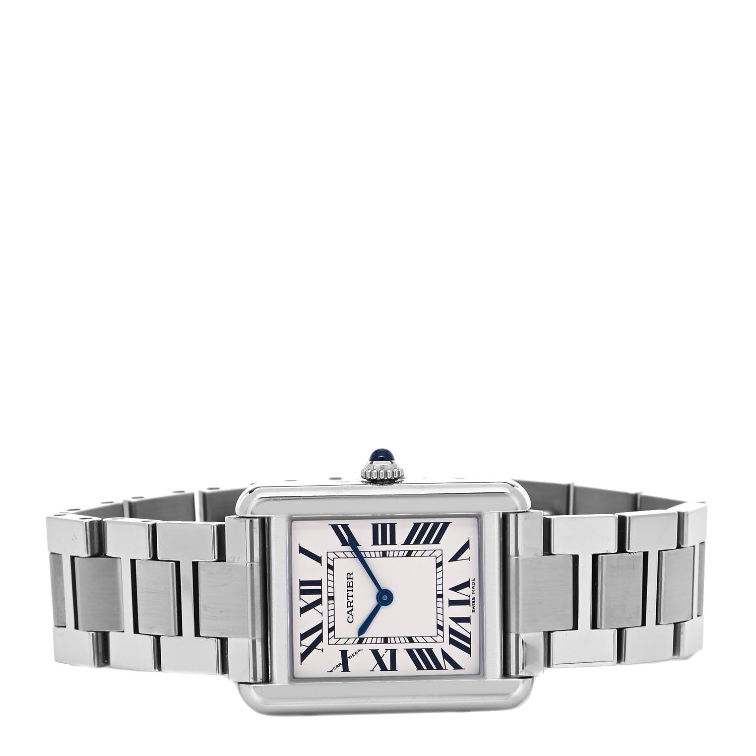 Cartier Stainless Steel 24mm Tank Solo Quartz Watch 2 of 5
