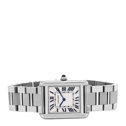 Cartier Stainless Steel 24mm Tank Solo Quartz Watch 2 of 5