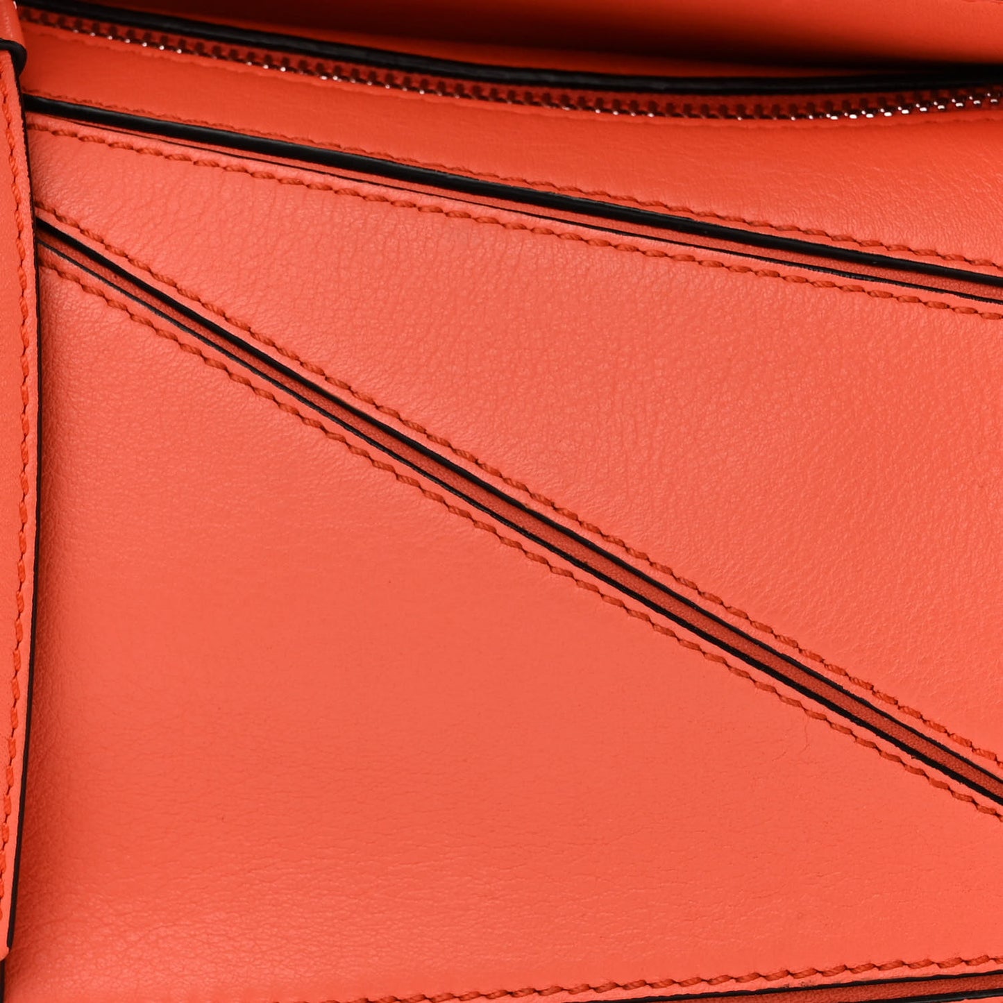 Calfskin Mini Puzzle Bag Orange