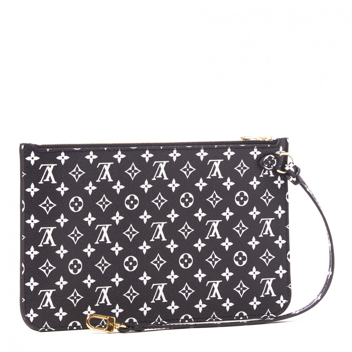 Monogram Giant Jungle Neverfull MM GM Pochette Black