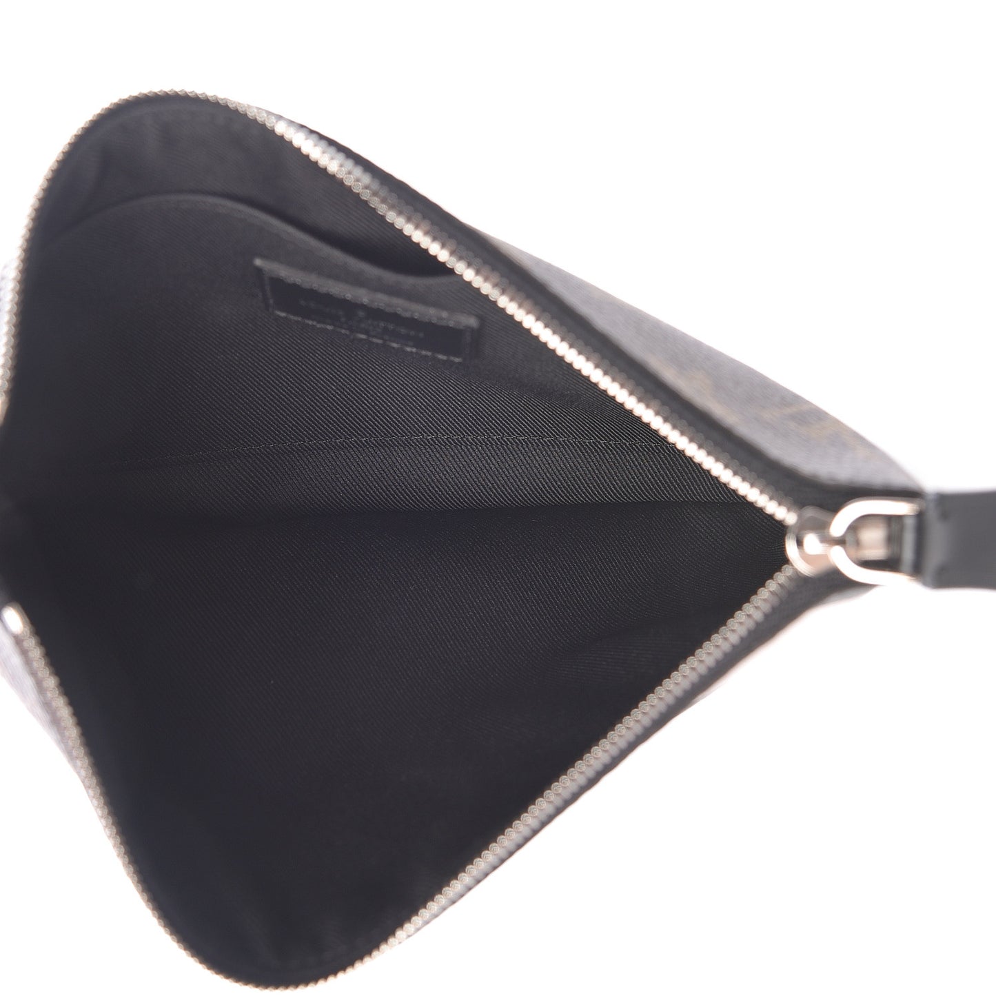 Monogram Stripes Pochette Plate PM