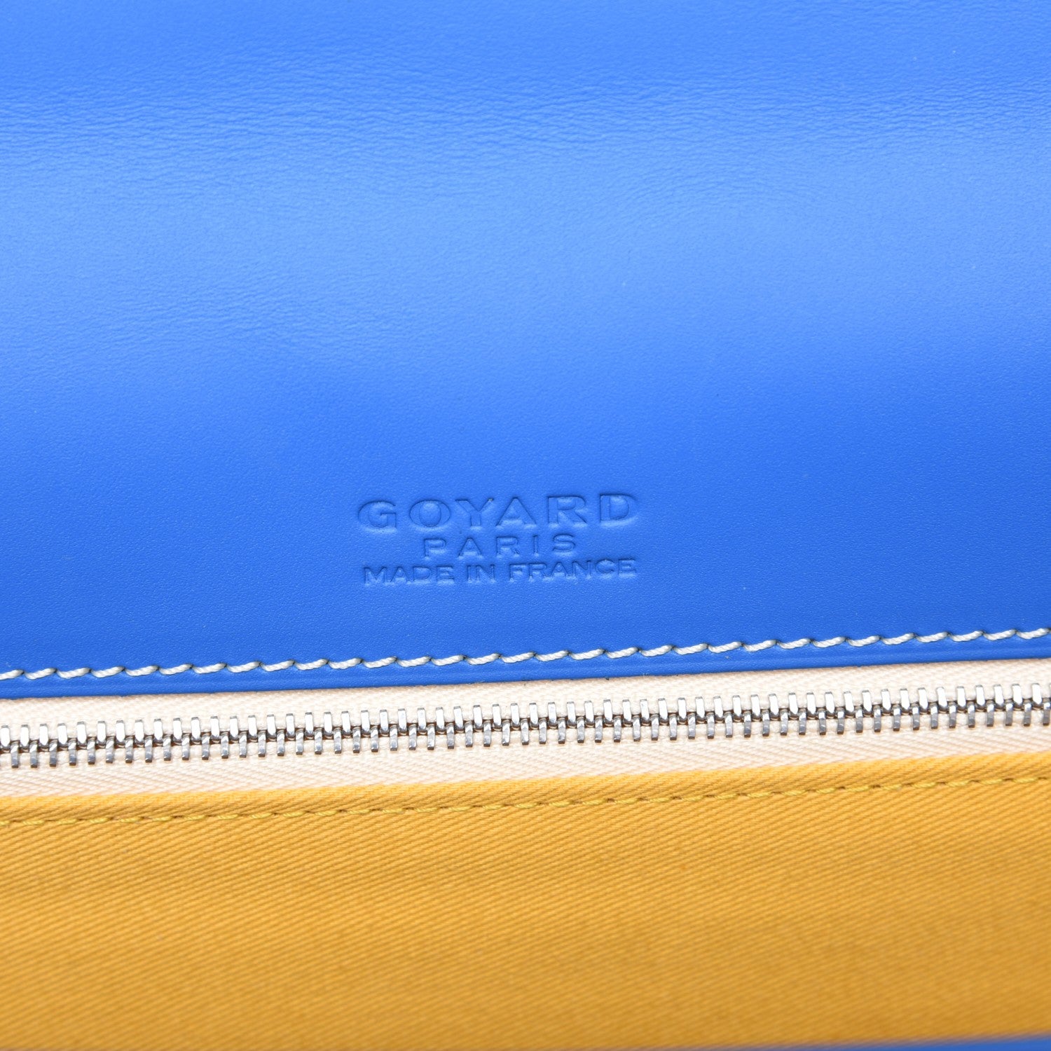 Goyard Goyardine Belvedere MM Messenger Bag Sky Blue 6 of 7