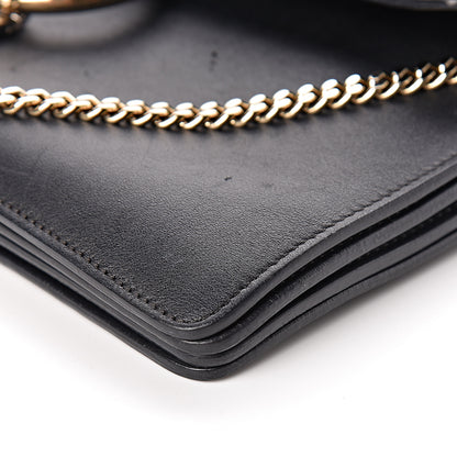 Chloe Suede Calfskin Medium Faye Shoulder Bag Black 8 of 14