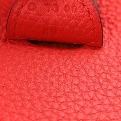Hermes Taurillon Clemence EVELYNE III GM Rouge de Coeur 7 of 11