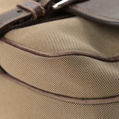 Prada Jacquard Logo Messenger Corda Moro 9 of 19