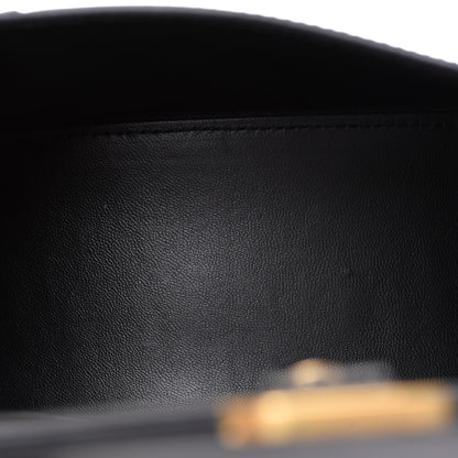 Balenciaga Shiny Box Calfskin Small Hourglass Top Handle Bag Black 5 of 10