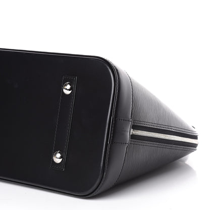 Louis Vuitton Epi Alma MM Black 8 of 13