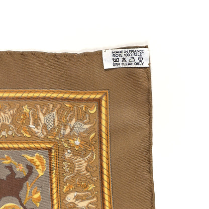 Hermes Silk Chasse en Inde Scarf 90 3 of 3