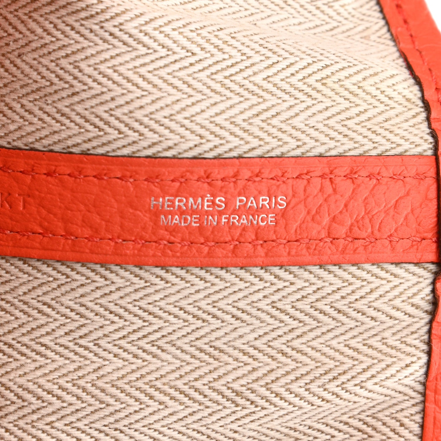 Hermes Negonda Garden Party 36 MM Orange Poppy 6 of 12