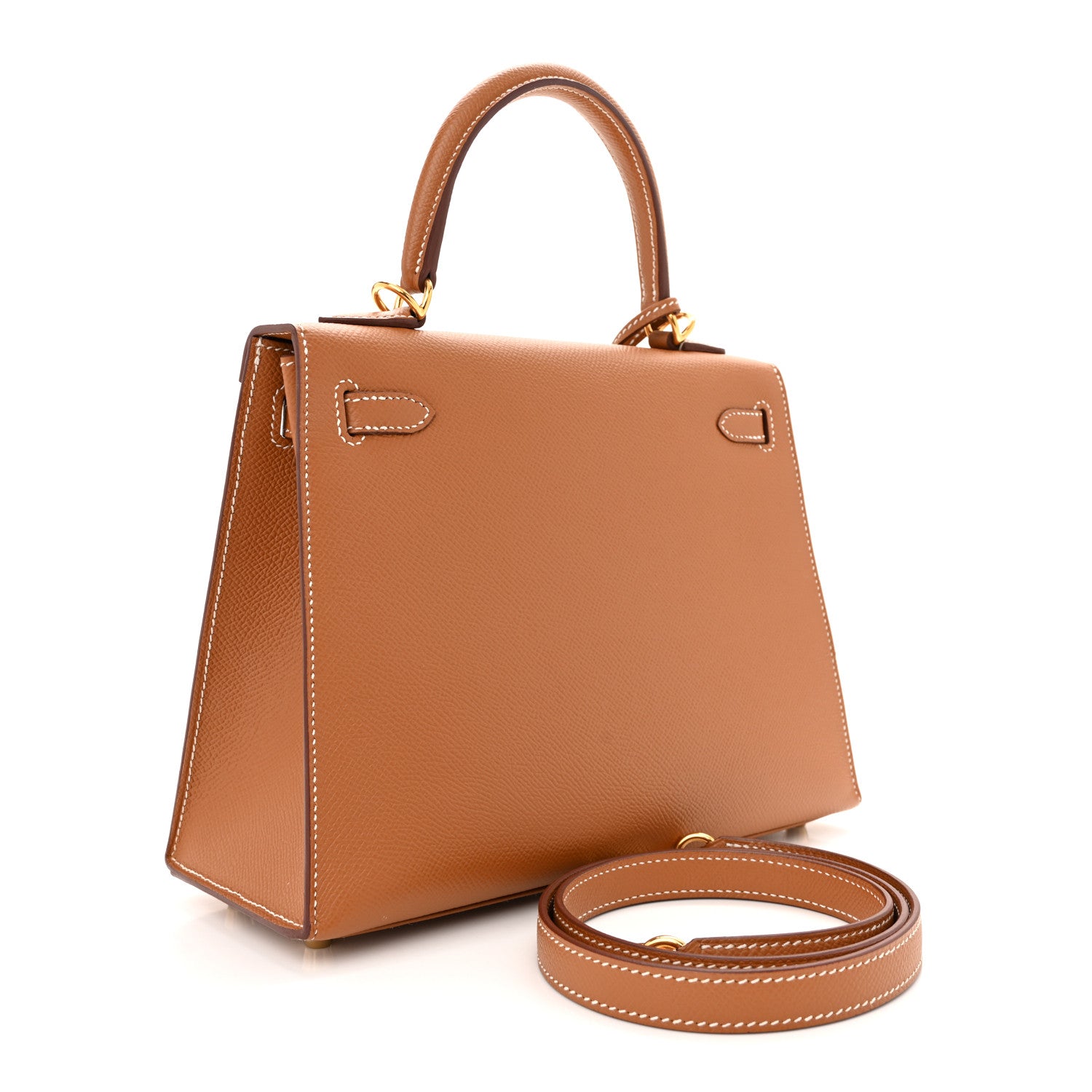 Hermes Epsom Kelly Sellier 25 Gold 3 of 10