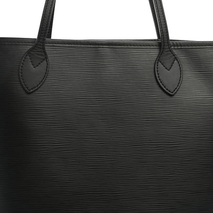 Louis Vuitton Epi Neverfull MM Black 10 of 13