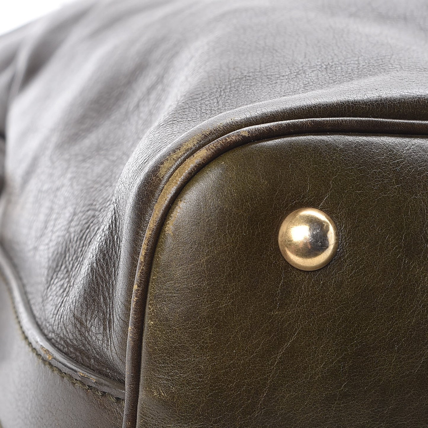 Calfskin Oversized Muse Dark Grey