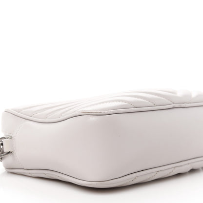 Saint Laurent Calfskin Matelasse Monogram Lou Camera Bag Granite 9 of 14