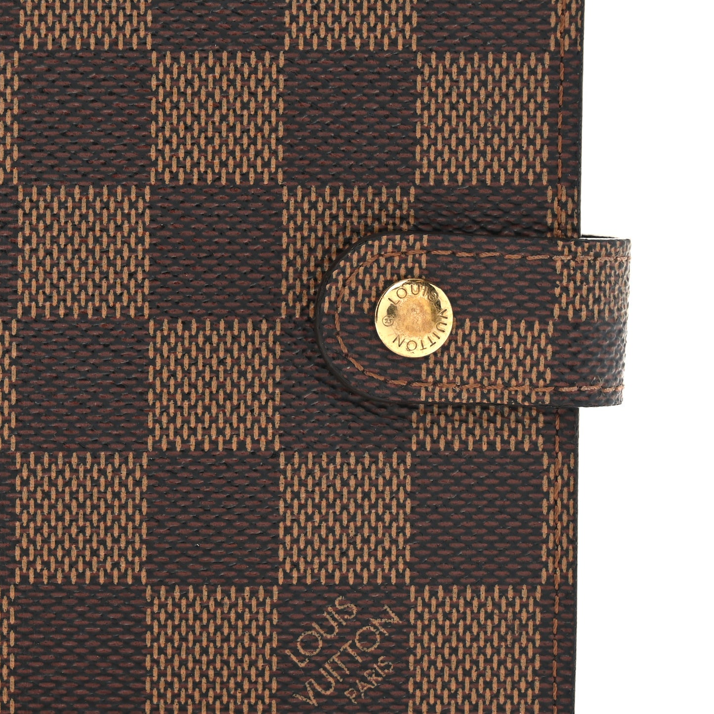 Damier Ebene Small Ring Agenda Cover