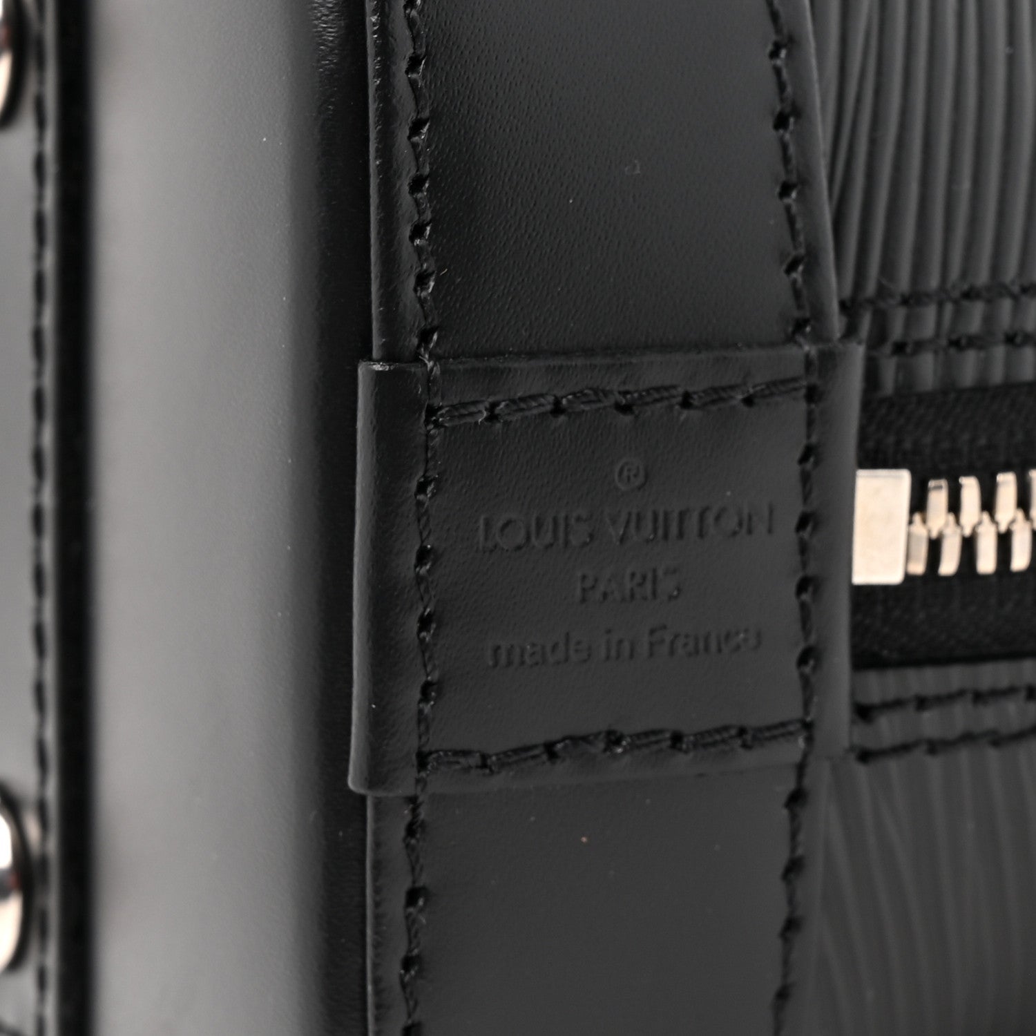 Louis Vuitton Epi Alma BB Black 5 of 8