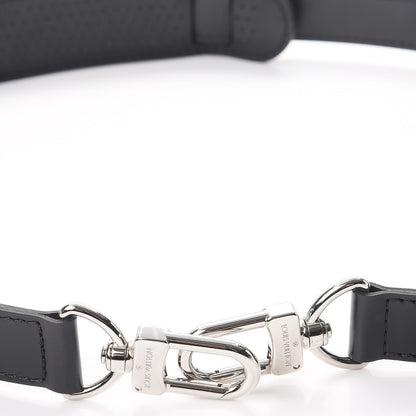 Louis Vuitton Calfskin Adjustable Keepall Bandouliere Shoulder Strap Black 4 of 4