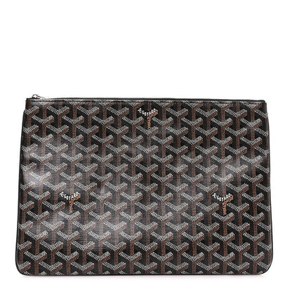Goyard Goyardine Senat Pochette MM Black 1 of 7