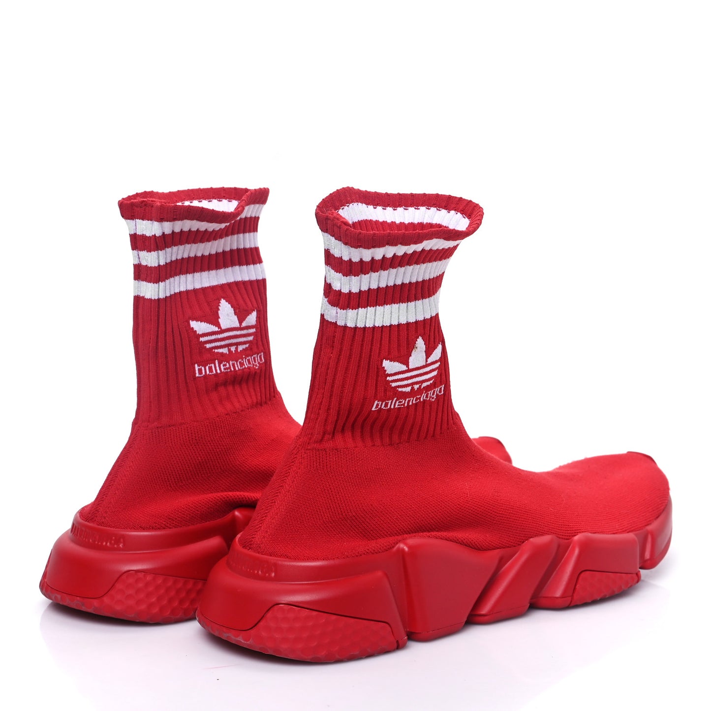 X ADIDAS Neoprene Knit Mens Speed 3.0 Sneakers 41 Red