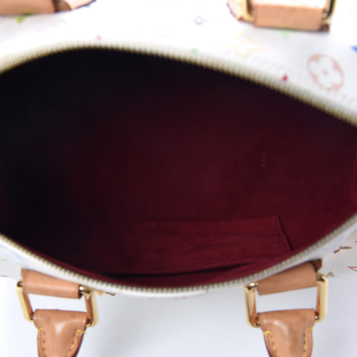 Monogram Multicolor Speedy 30 White