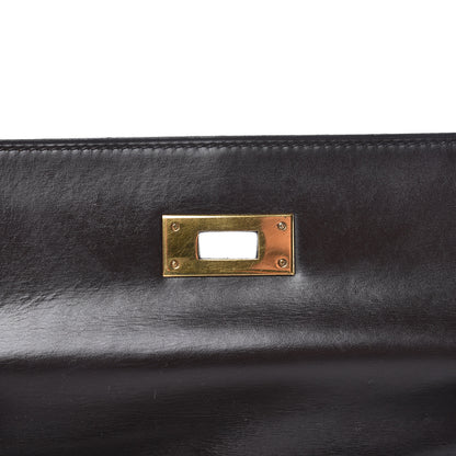 Hermes Box Kelly Retourne 28 Chocolate 18 of 35