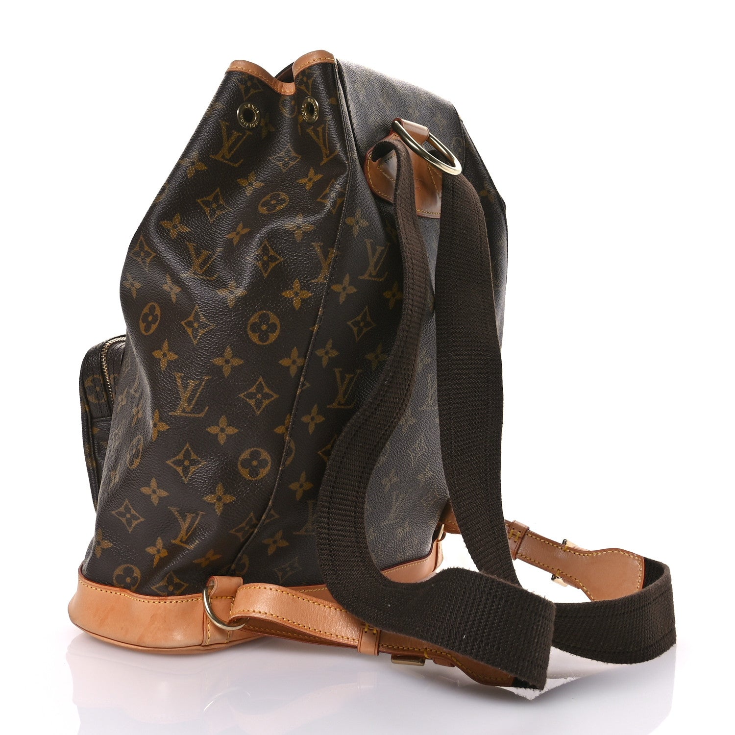 Louis Vuitton Monogram Montsouris GM Backpack 3 of 10
