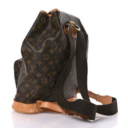 Louis Vuitton Monogram Montsouris GM Backpack 3 of 10