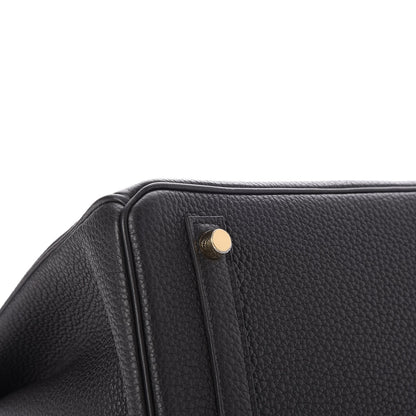 Hermes Togo Birkin 30 Black 6 of 31