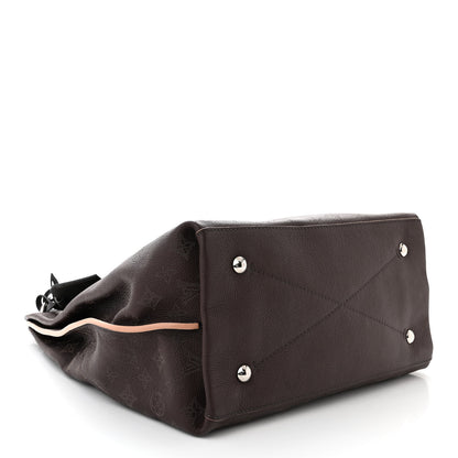 Louis Vuitton Mahina Carmel Hobo Chocolate 4 of 9
