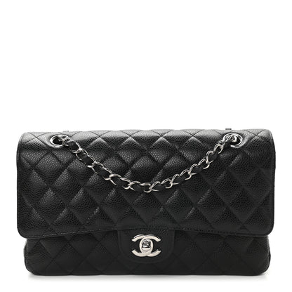 Chanel Caviar Quilted Medium Double Flap Black 1 of 9