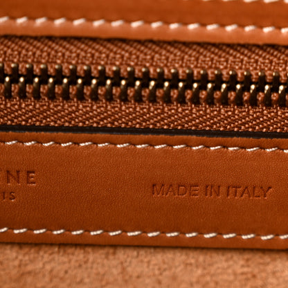Celine Natural Calfskin Micro Luggage Tan 6 of 12