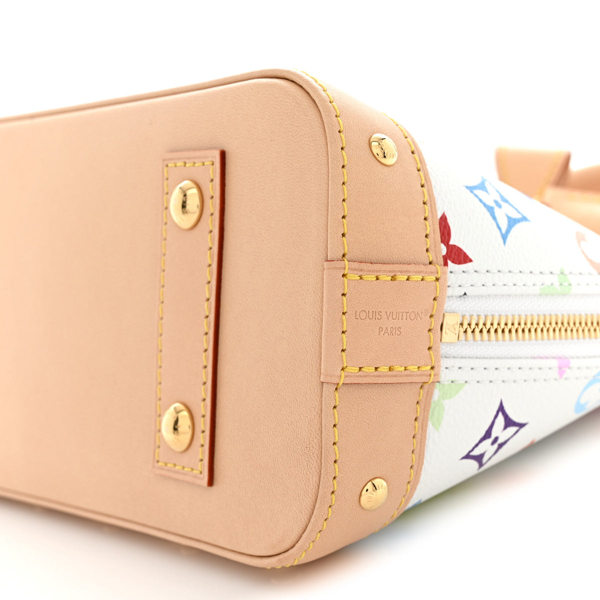 Louis Vuitton LV x TM Monogram Multicolor Alma BB White 9 of 9