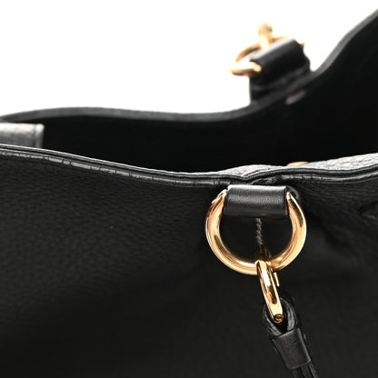 Salvatore Ferragamo Grained Calfskin Tote Black 12 of 18