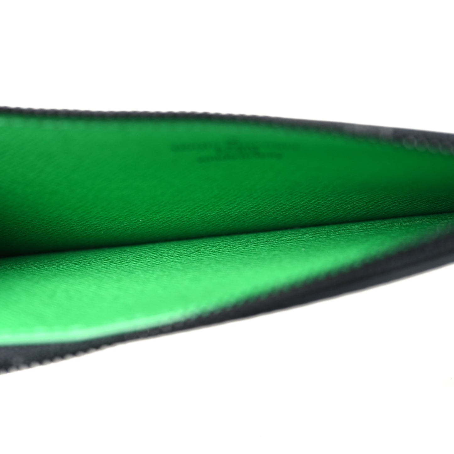 Monogram Taiga Coin Card Holder Green