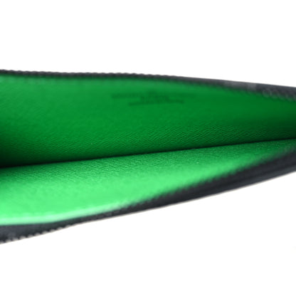 Louis Vuitton Monogram Taiga Coin Card Holder Green 5 of 9
