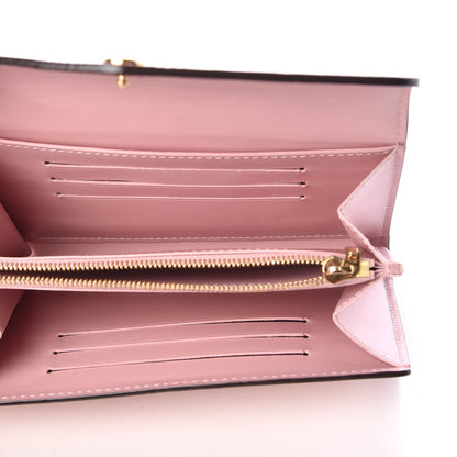 Louis Vuitton Vernis Sarah Compact Wallet Rose Ballerine 5 of 8
