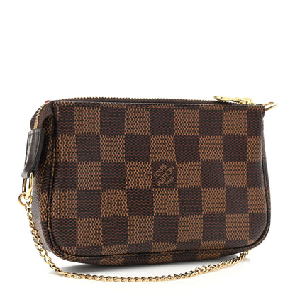 Louis Vuitton Damier Ebene Mini Pochette Accessories 3 of 7